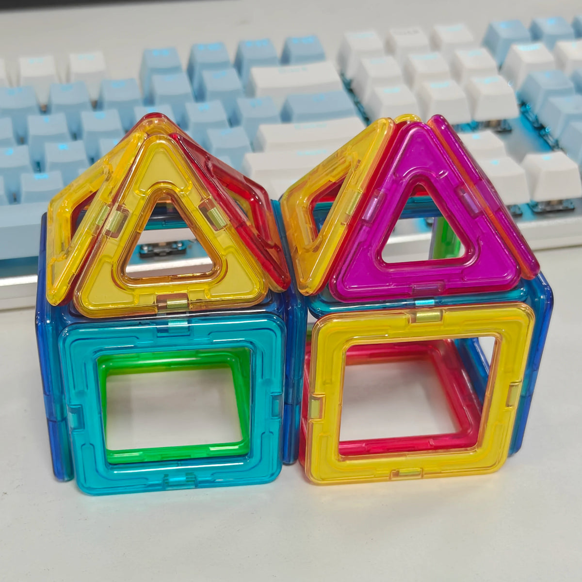 Magnetic Building Tile Sets