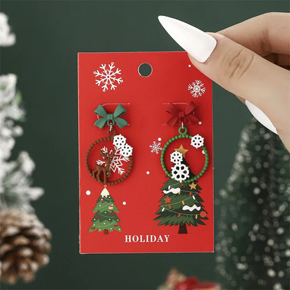 Christmas Drop Earrings