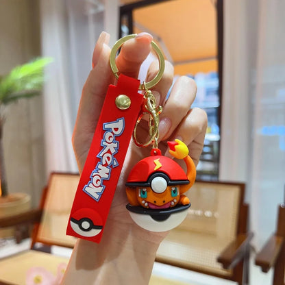 Pokéball Keychains — Four Character Collection
