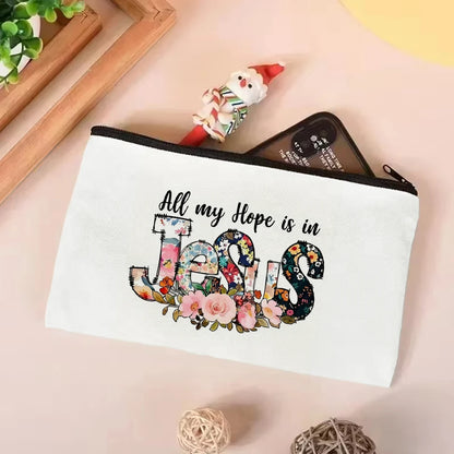 All My Hope Is in Jesus Canvas Tote Bag