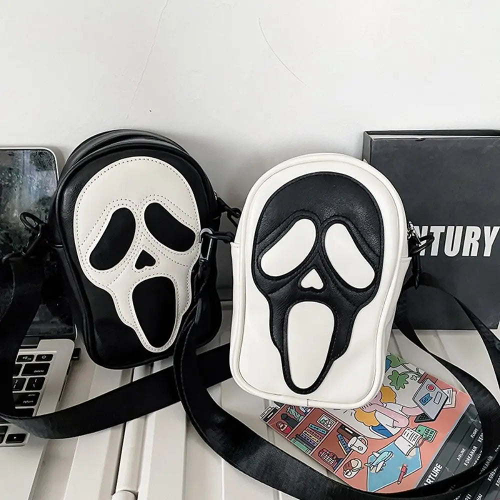 Ghost Face Halloween Crossbody Bag