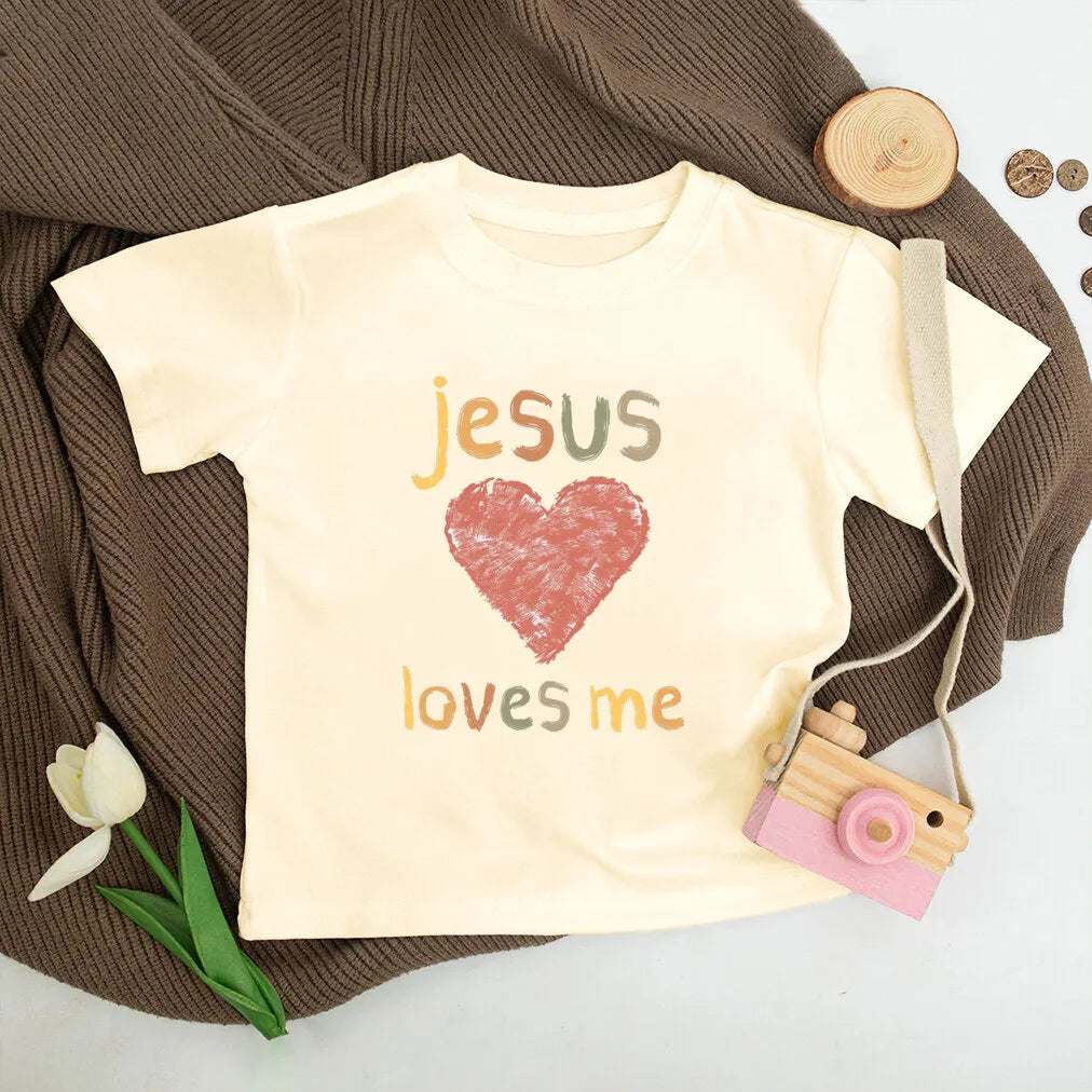 Jesus Loves Me Kids Shirt