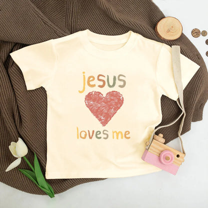 Jesus Loves Me Kids Shirt