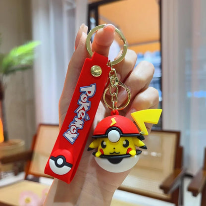 Pokéball Keychains — Four Character Collection