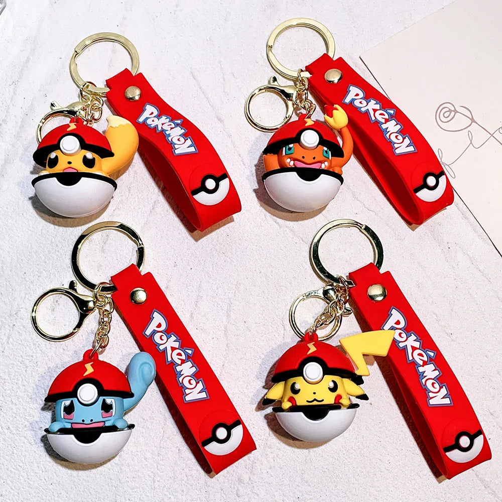Pokéball Character Keychains & Sets