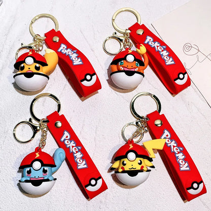 Pokéball Character Keychains & Sets