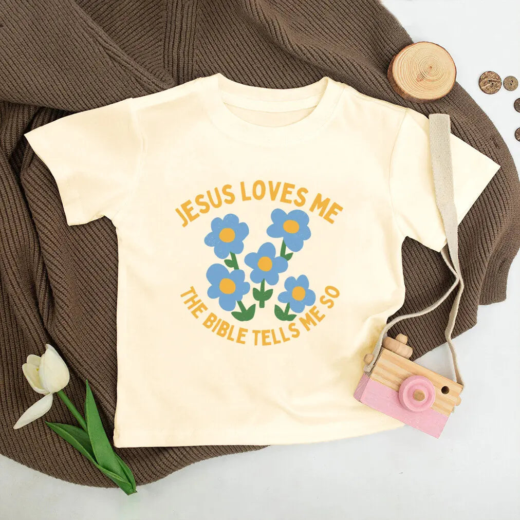 Jesus Loves Me Kids Shirt