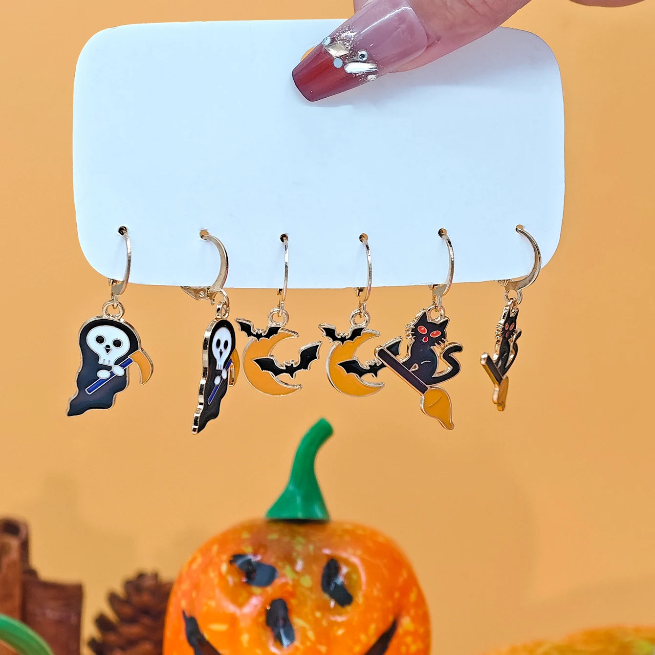 Mini Boo Crew Earrings