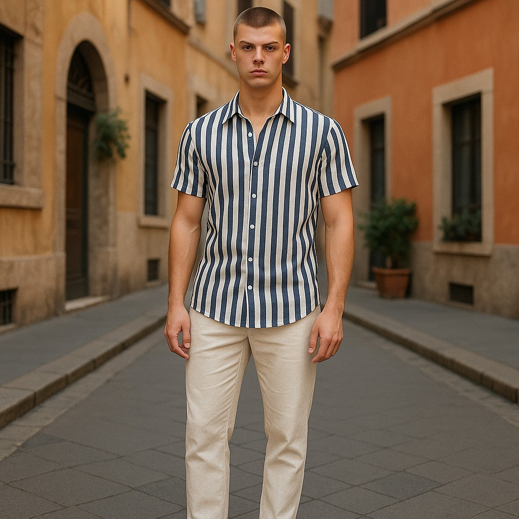 Coastal Muted Stripe