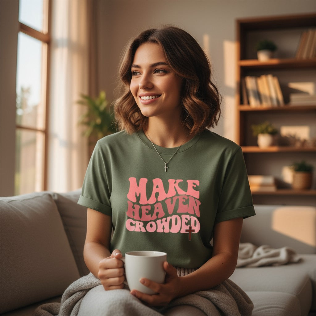 Make Heaven Crowded Tee
