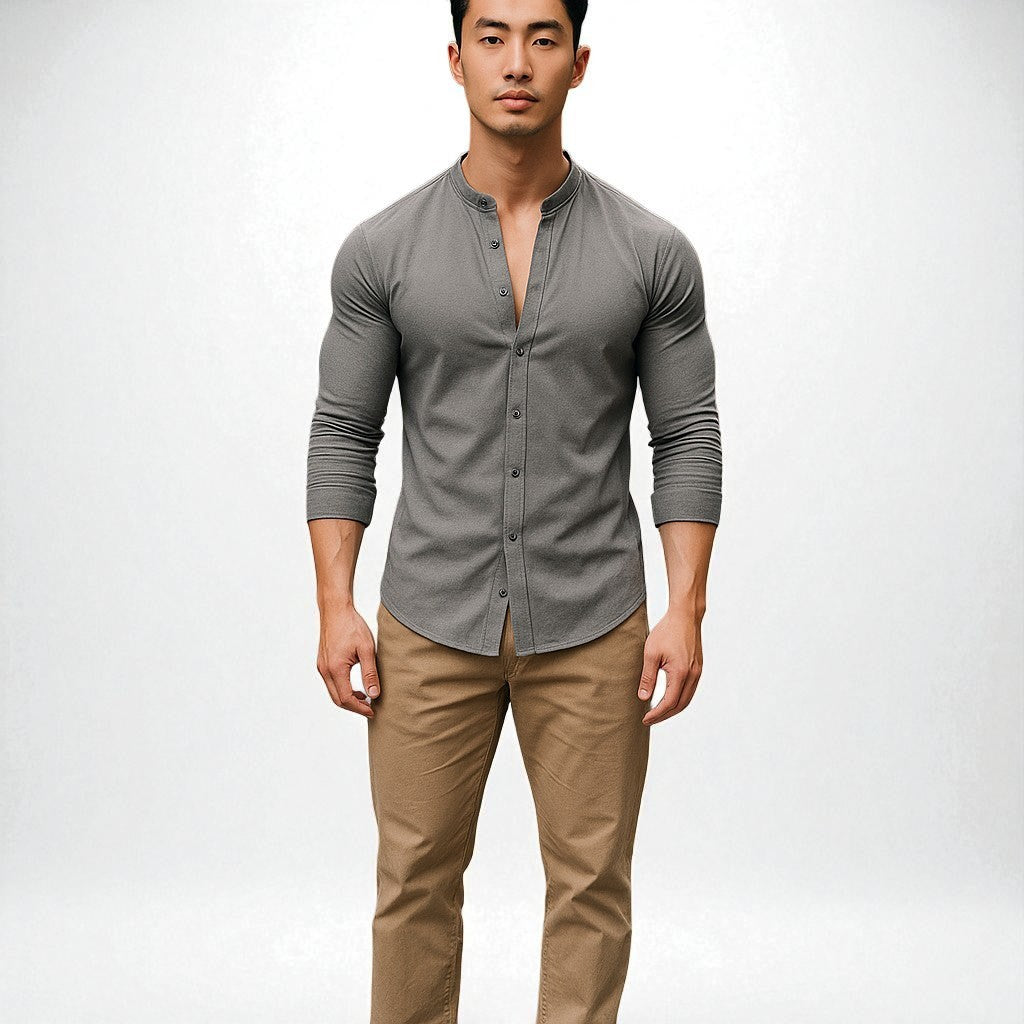 Zen Band-Collar Top